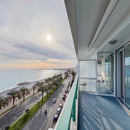 Promenade Des - Vue Mer, Ac, 2pers Apartament