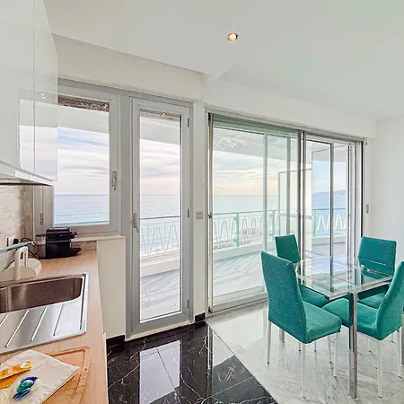 Promenade Des - Vue Mer, Ac, 2pers 公寓 尼斯